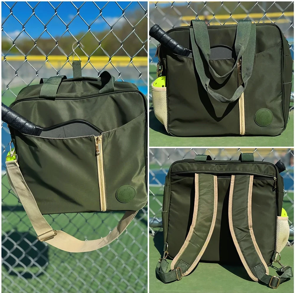 3 in 1 Pickleball Bag - Tote, Backpack, Crossbody - Image 3