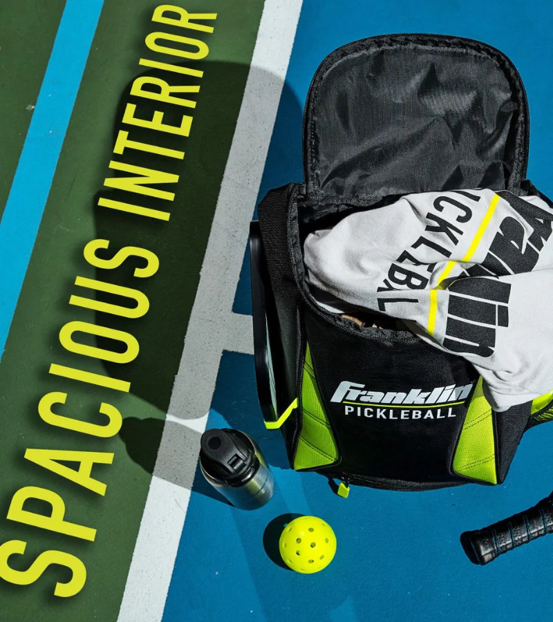 Franklin Deluxe Competition Pickleball Backpack Green - Image 5