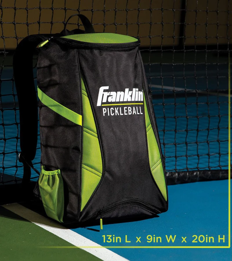 Franklin Deluxe Competition Pickleball Backpack Green - Image 6