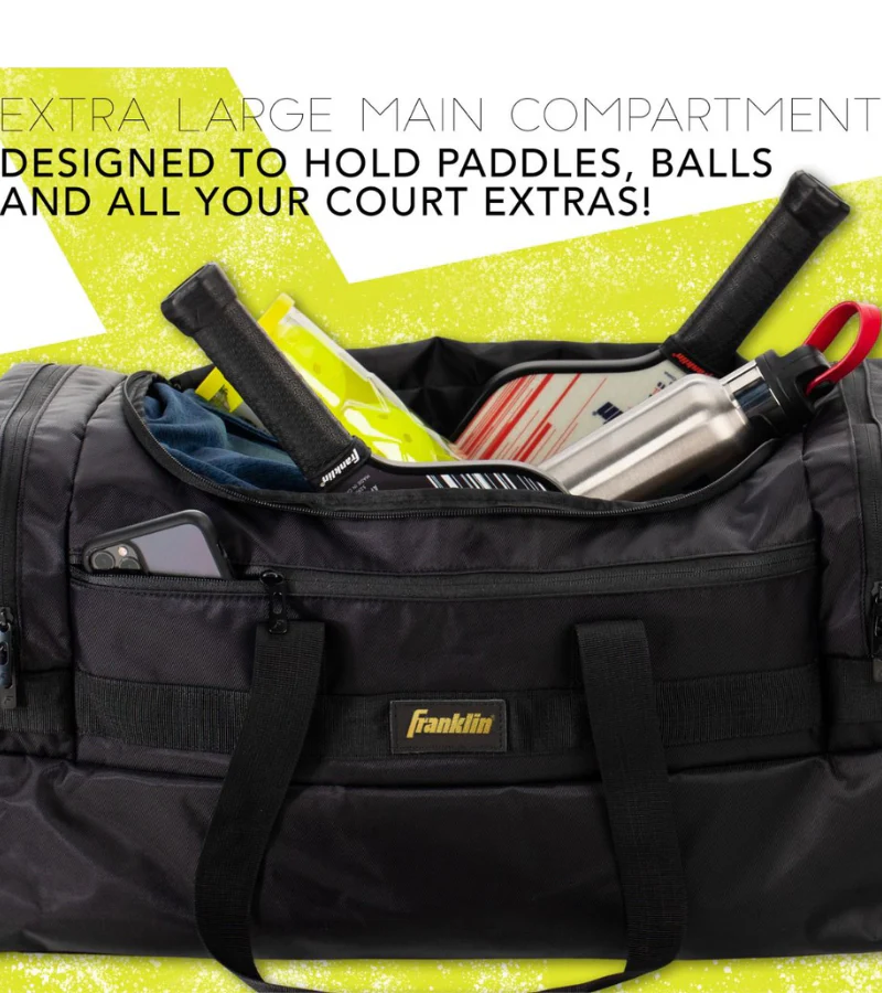 Franklin Elite Pickleball Duffle Bag Black - Image 3