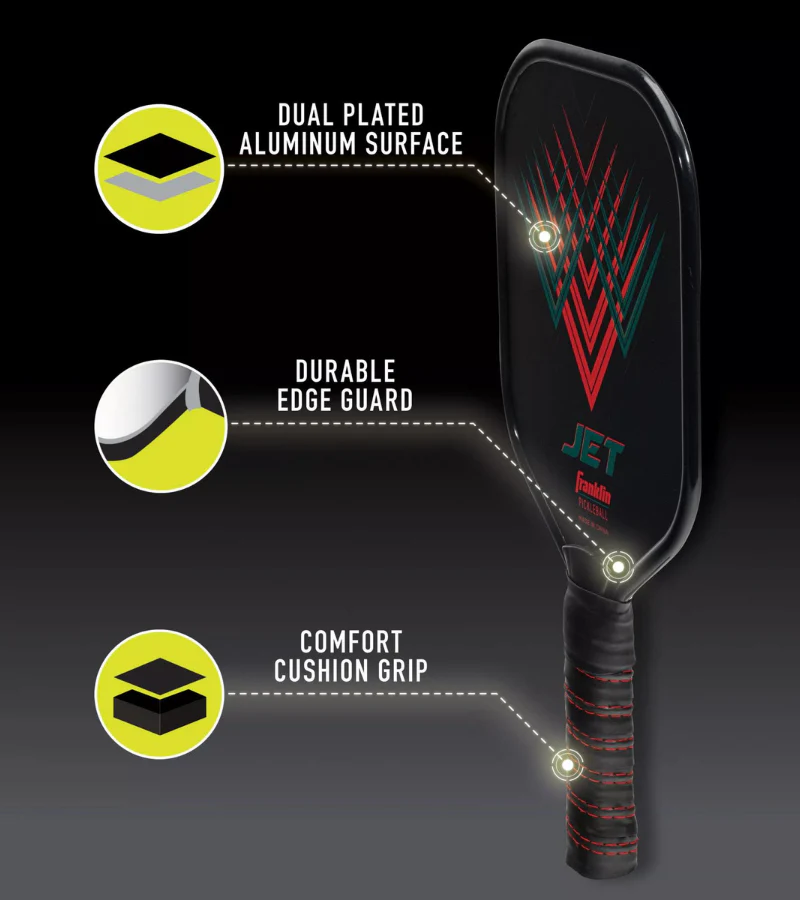 Franklin Jet Aluminum Pickleball Paddle - Image 4