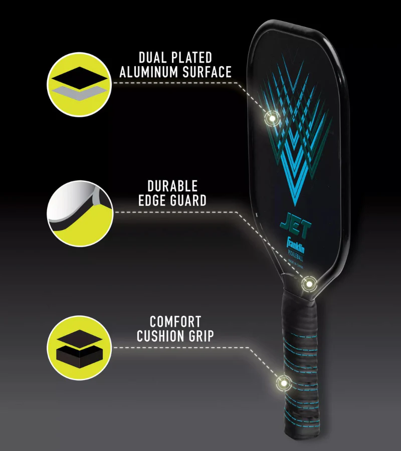 Franklin Jet Aluminum Pickleball Paddle - Image 5