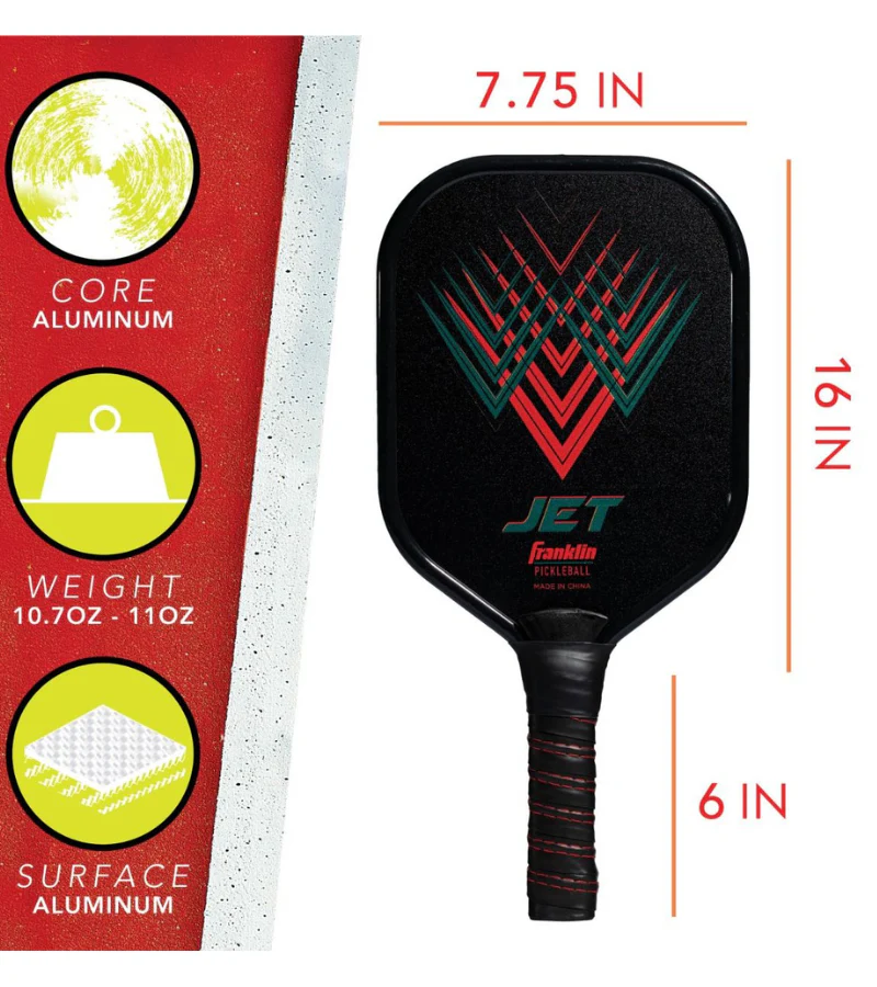 Franklin Jet Aluminum Pickleball Paddle - Image 6