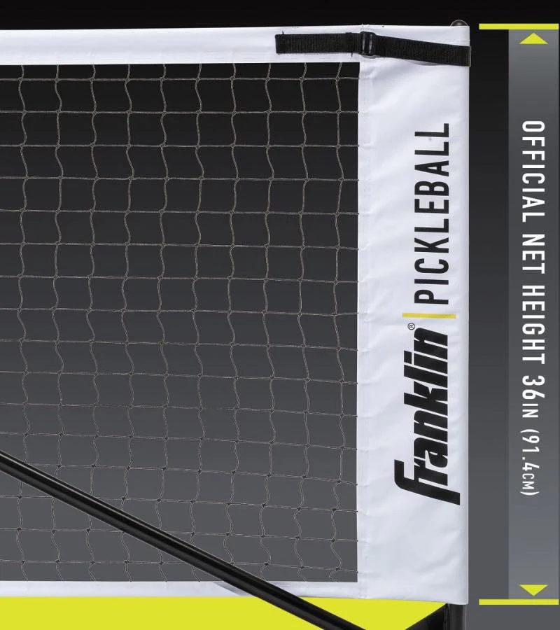Franklin Official Tournament Full Sized Pickleball Net With Wheels - Image 4