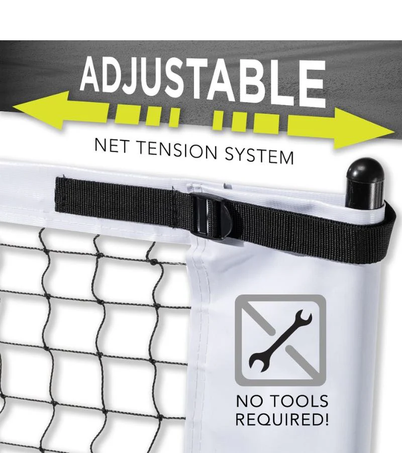 Franklin Official Tournament Full Sized Pickleball Net With Wheels - Image 5