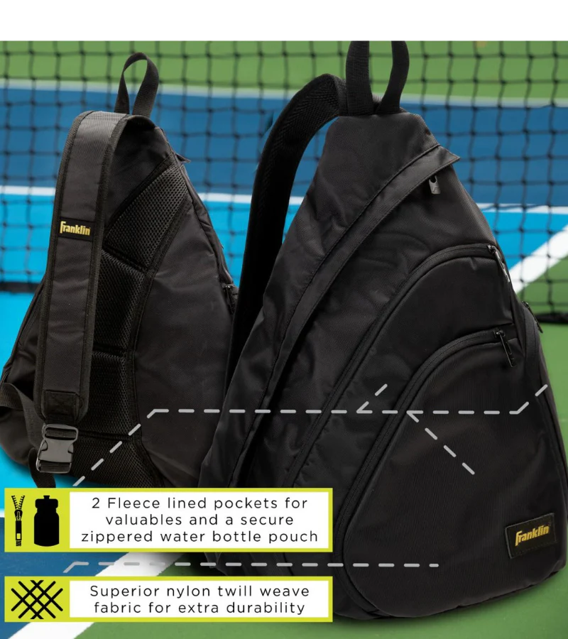 Franklin Pickleball Sling Bag Elite Black - Image 3