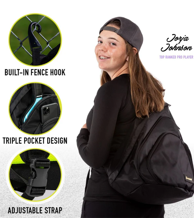 Franklin Pickleball Sling Bag Elite Black - Image 4