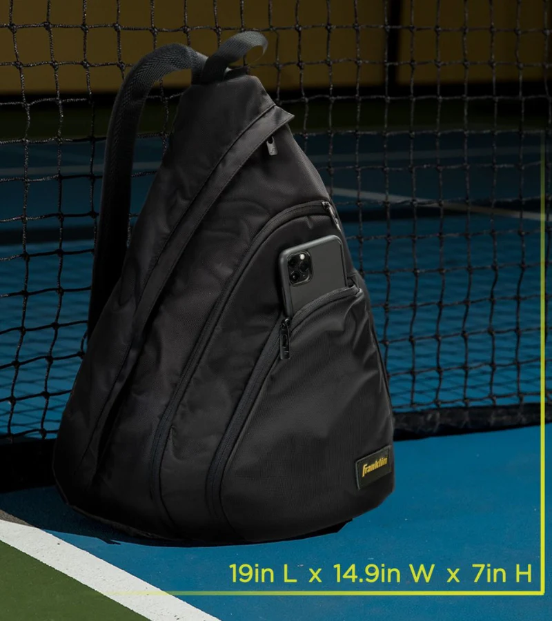Franklin Pickleball Sling Bag Elite Black - Image 8