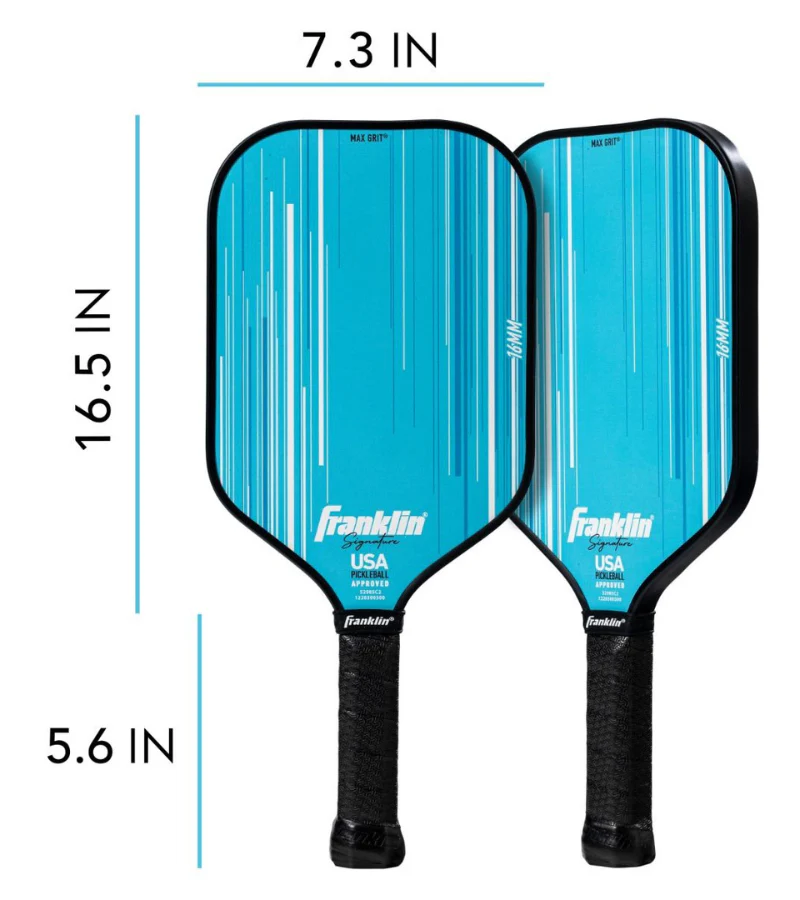 Franklin Signature Series Fiberglass Pro Pickleball Paddle Blue - Image 8