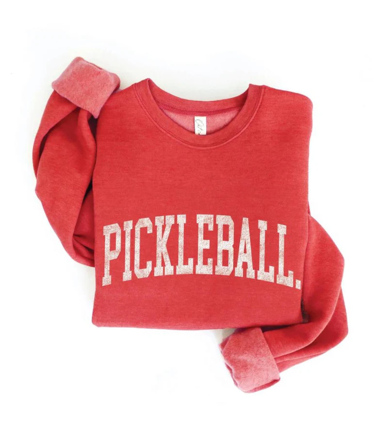 Graphic Style Pickleball Sweatshirt - Image 4