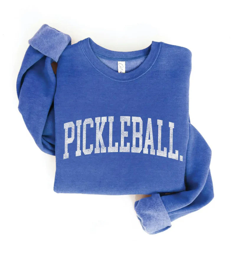 Graphic Style Pickleball Sweatshirt - Image 5
