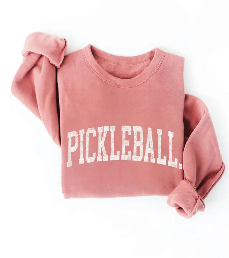 Graphic Style Pickleball Sweatshirt - Image 6