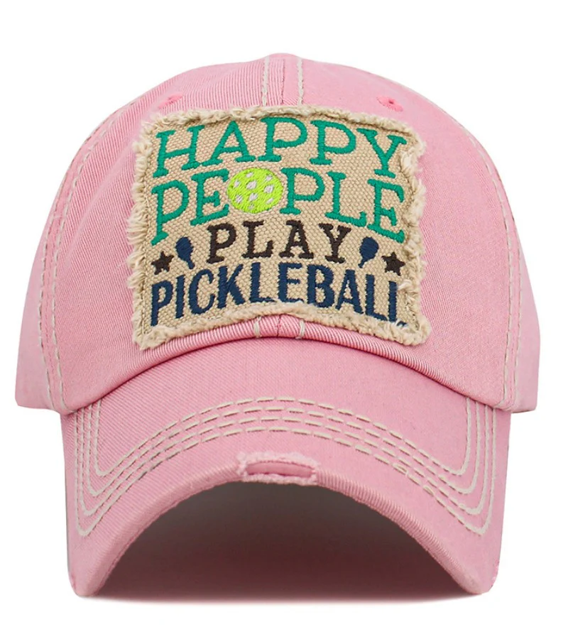 Happy People Play Pickleball Hat - Image 5