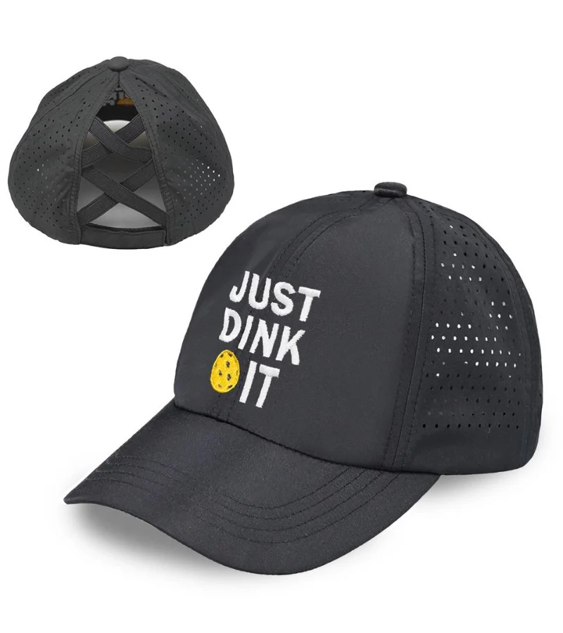 Just Dink It Criss-Cross Running Hat - Image 3