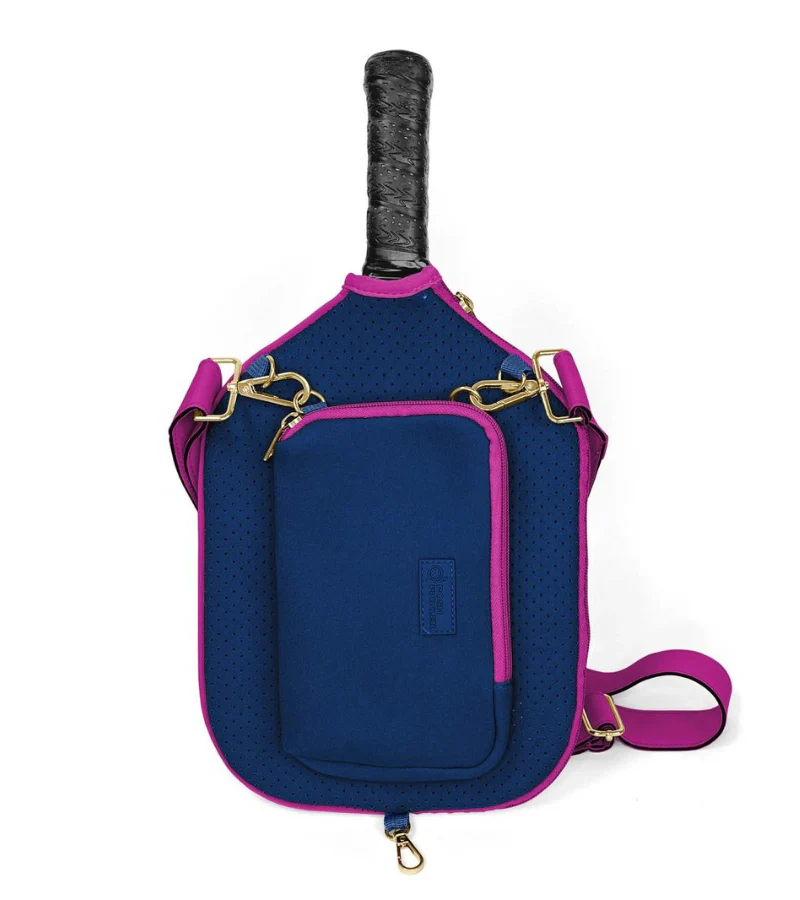 Navy Neoprene Cross Body Paddle Cover - Image 4
