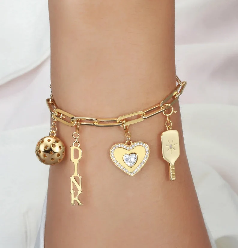 Pickle Me Gold Charm Bracelet - Image 3