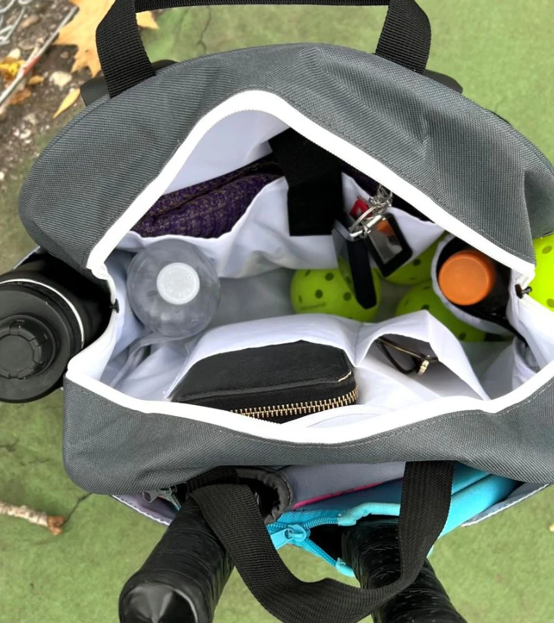 Picklebag Pickleball Backpack - Grey Blue - Image 3