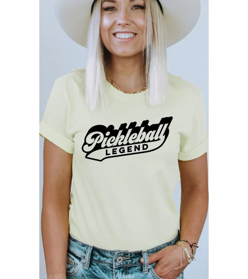 Pickleball Legend Retro T-Shirt - Image 4