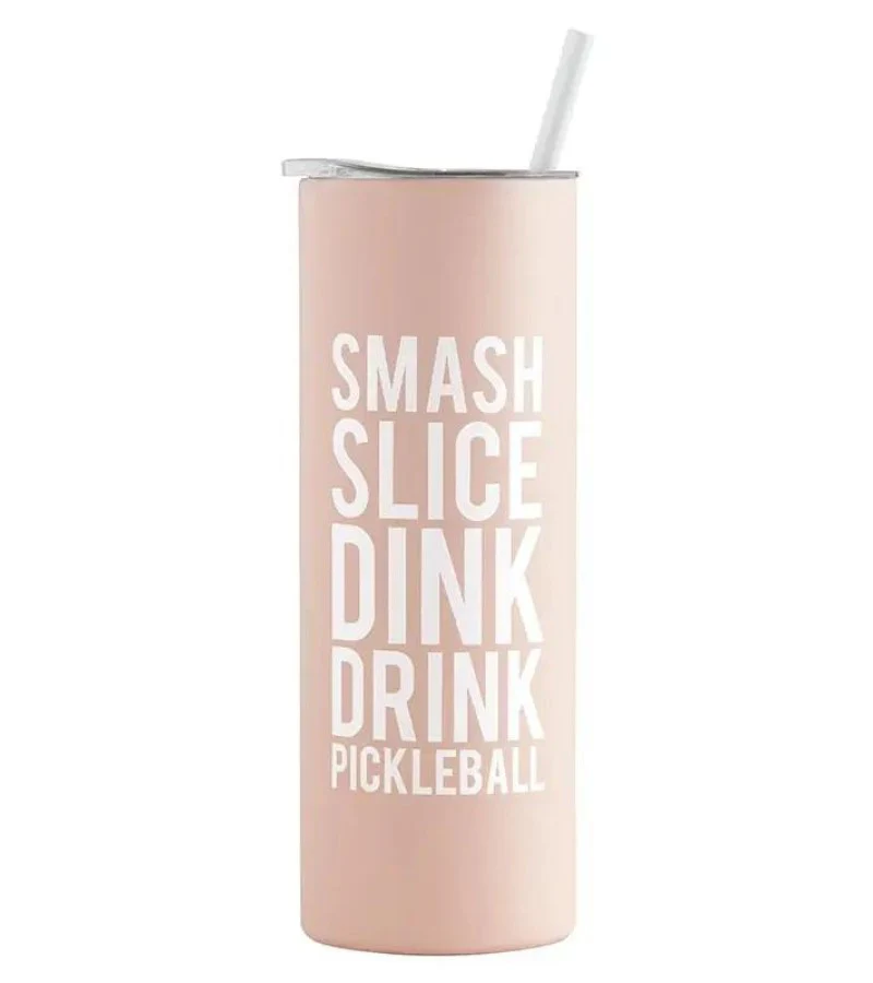 Pickleball Sayings Skinny Tumblers 20 oz - Image 3