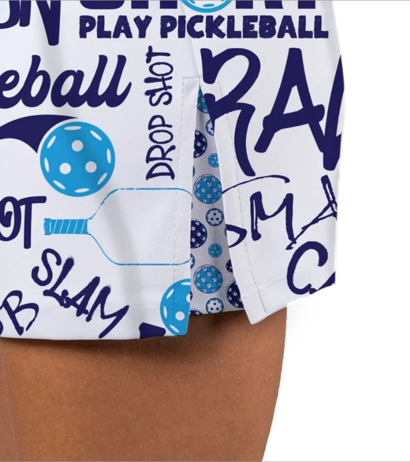 Pickleball Slam Blue Skort - Image 4