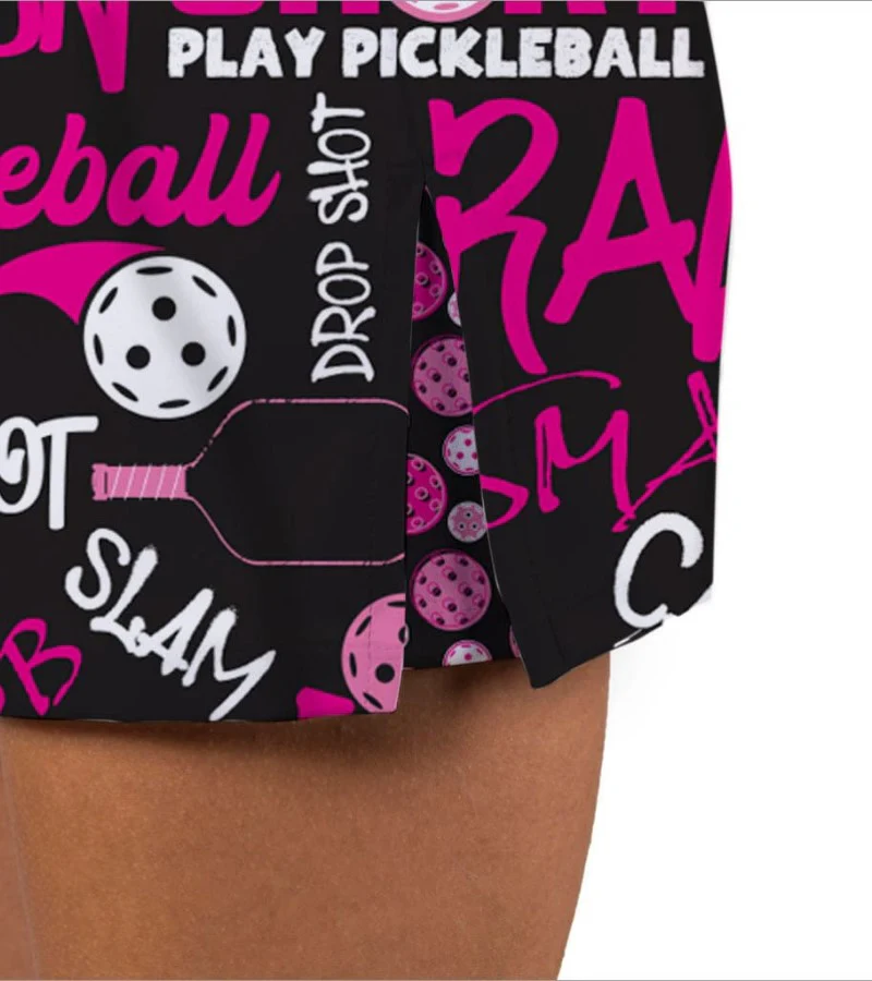 Pickleball Slam Pink Skort | 2 Lengths Available - Image 4