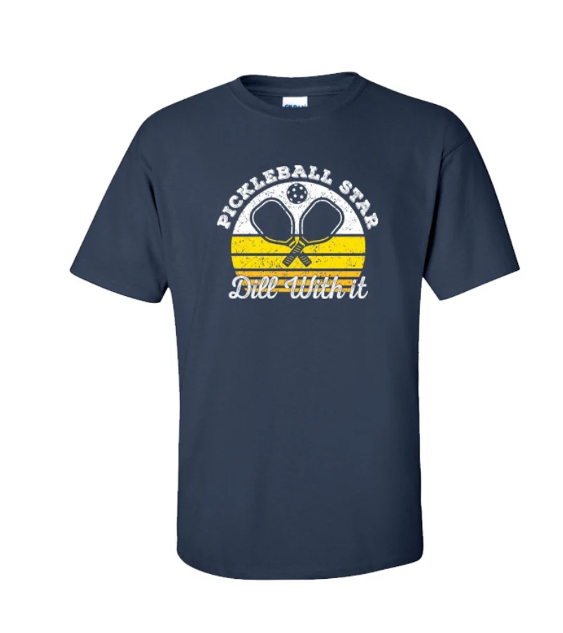 Pickleball Star Dill With It T-Shirt - Image 4