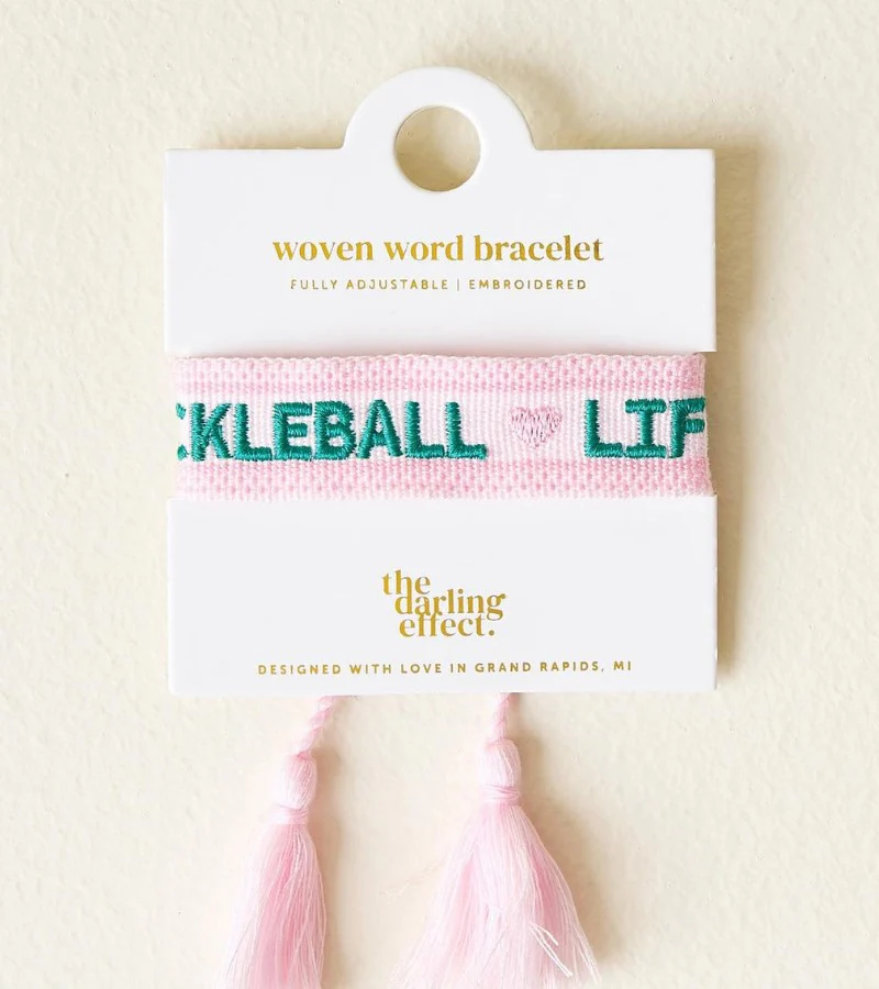 Pickleball Woven Bracelets - Image 4